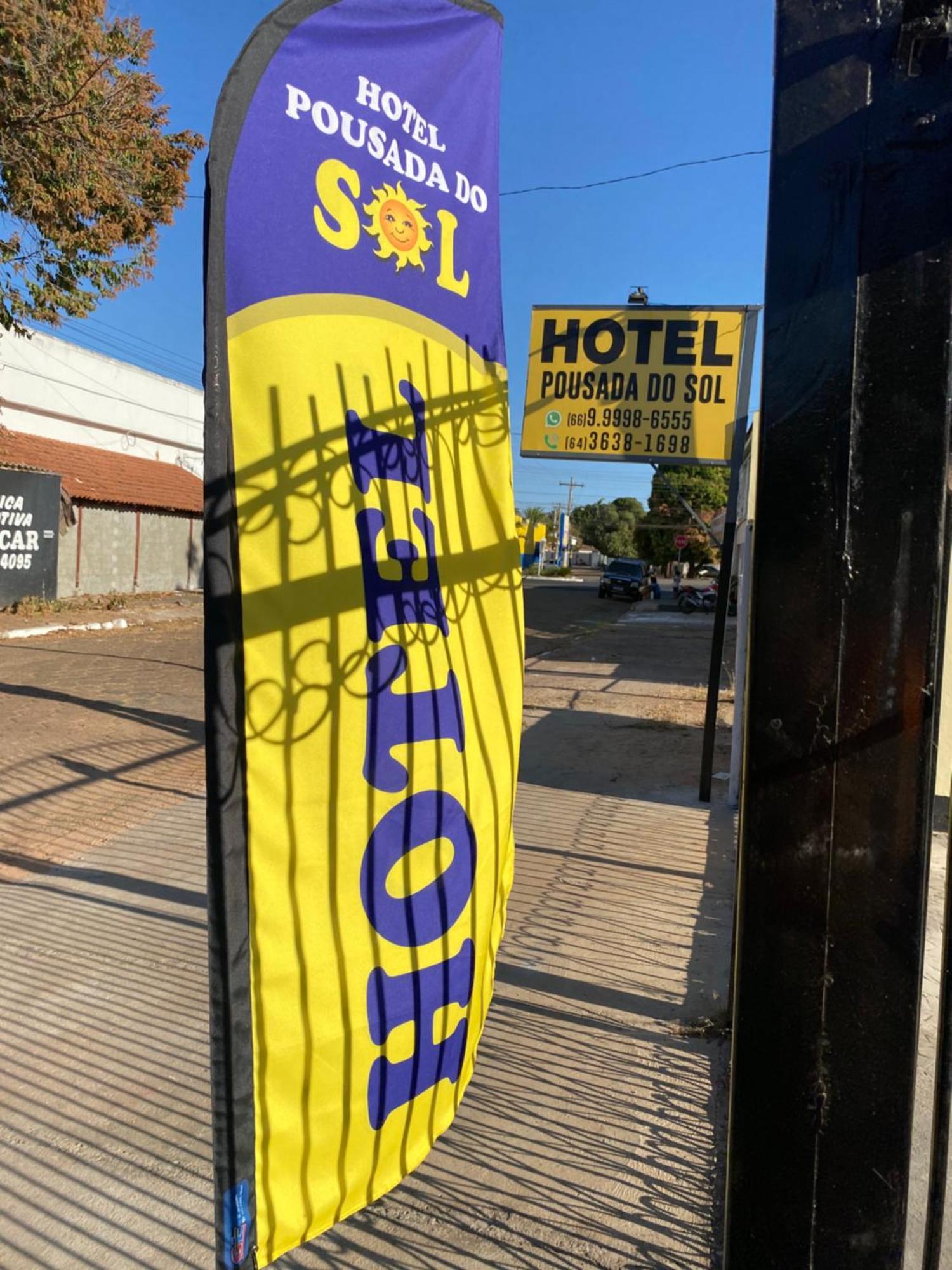 Hotel Pousada Do Sol II Aragarcas ภายนอก รูปภาพ